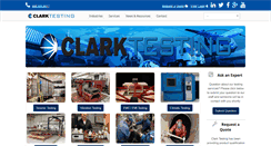 Desktop Screenshot of clarktesting.com